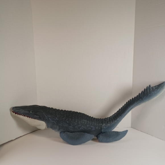 Jurassic World Super Colossal Mosasaurus Action Figure Huge Moving Dinosaur 28 - Picture 6 of 6